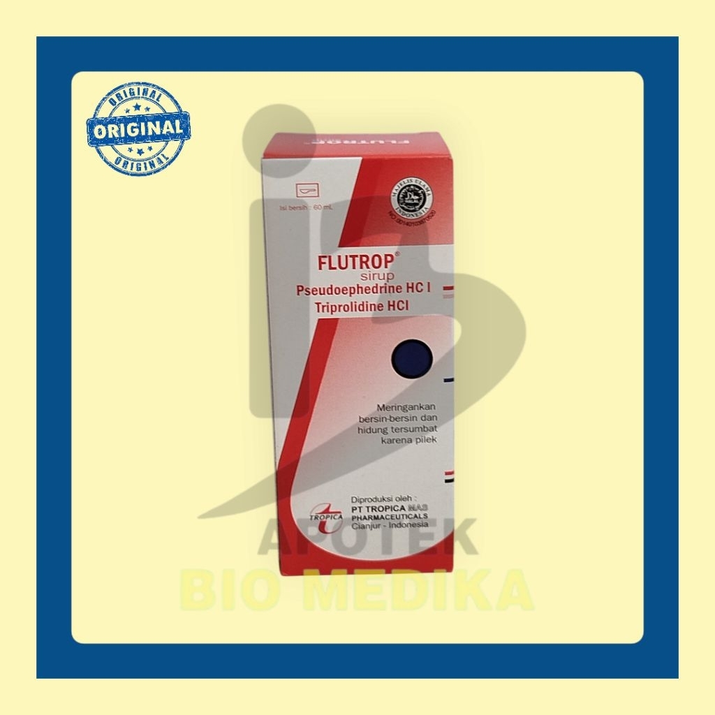 FLUTROP OBAT BATUK PILEK ANAK SIRUP