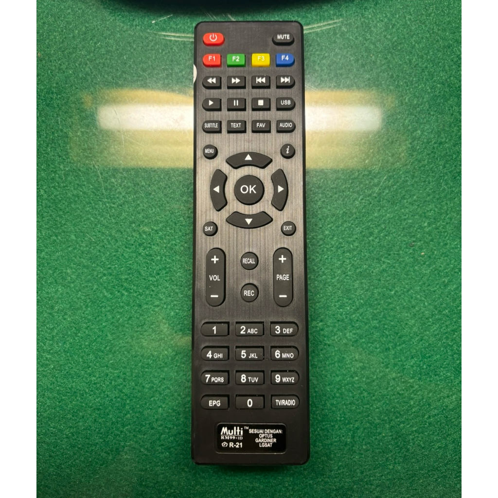 Remote Digital R21 Optus Gardiner LG Sat / Remote Digital Receiver Optus Gardiner LG Sat