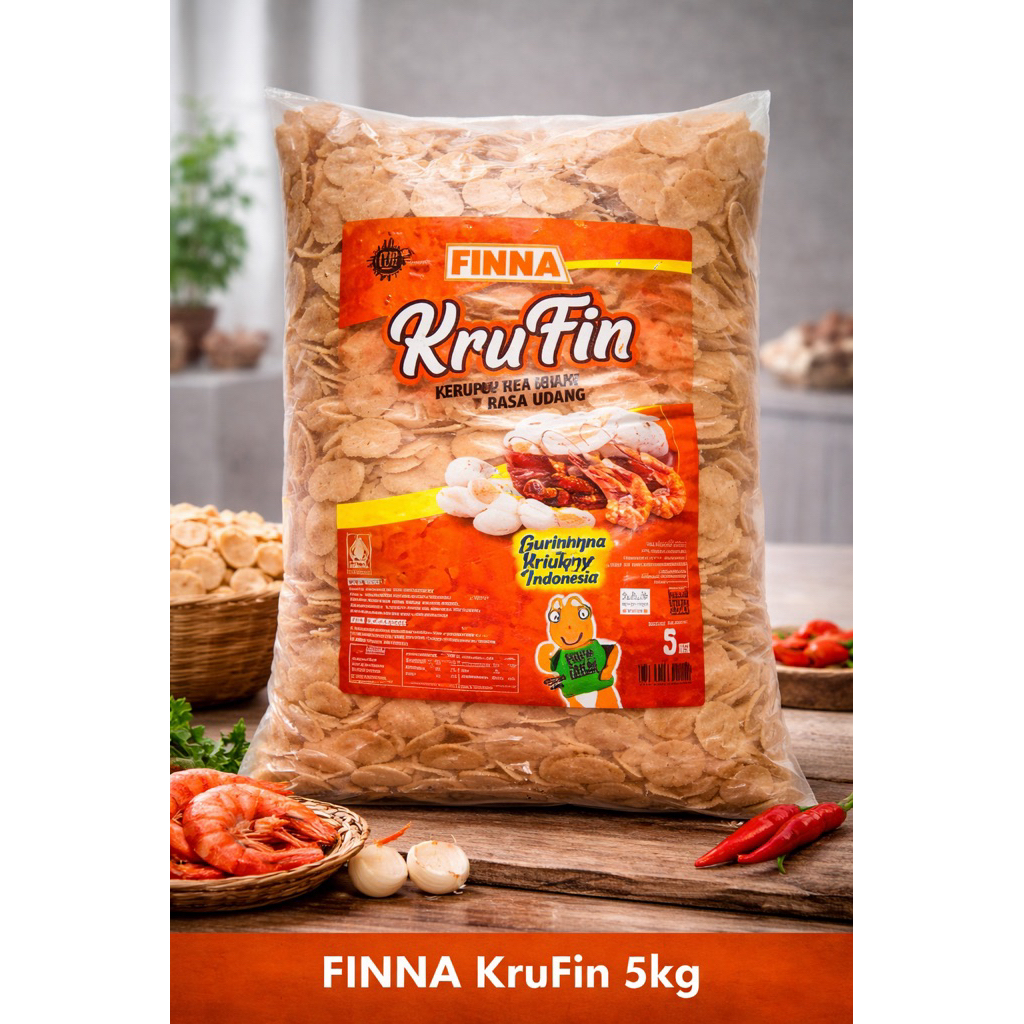 Finna krufin kerupuk udang 5kg