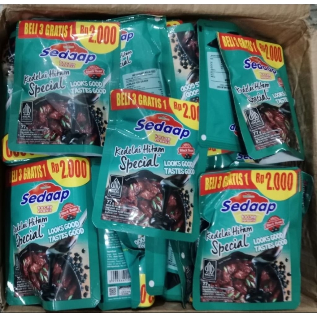Kecap sedap // 2000//kecap manis //kecap sedap 77gr
