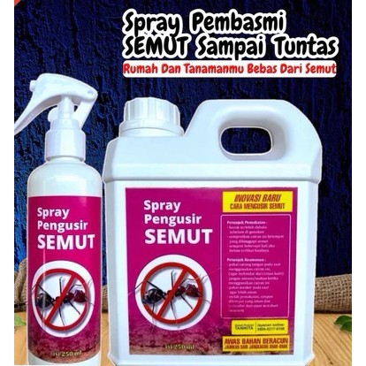 PEMBASMI PENGUSIR SEMUT RUMAH RACUN SEMUT SEMPROT CAIRAN ANTI SEMUT HAMA TANAMAN RACUN KUTU PUTIH SE