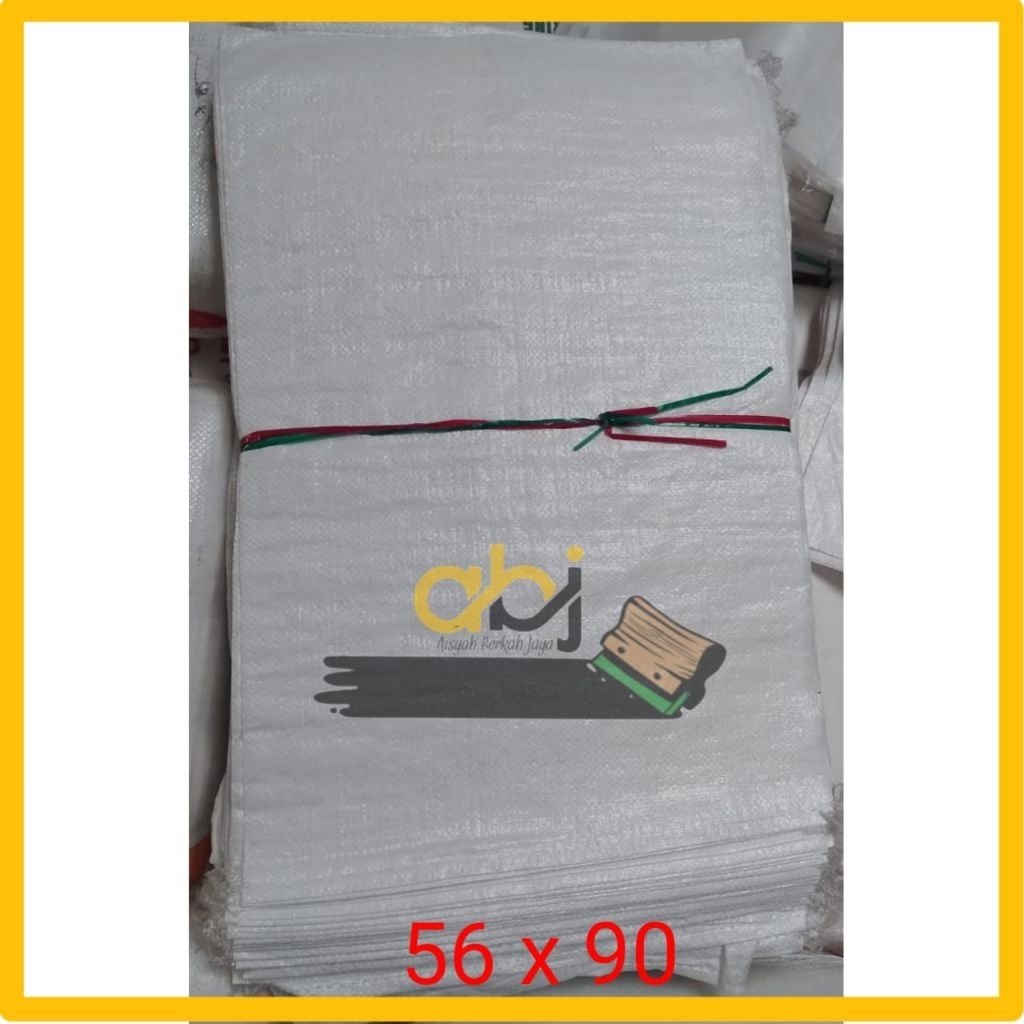 karung putih doff ukuran 56x90cm khusus pupuk bellarusia