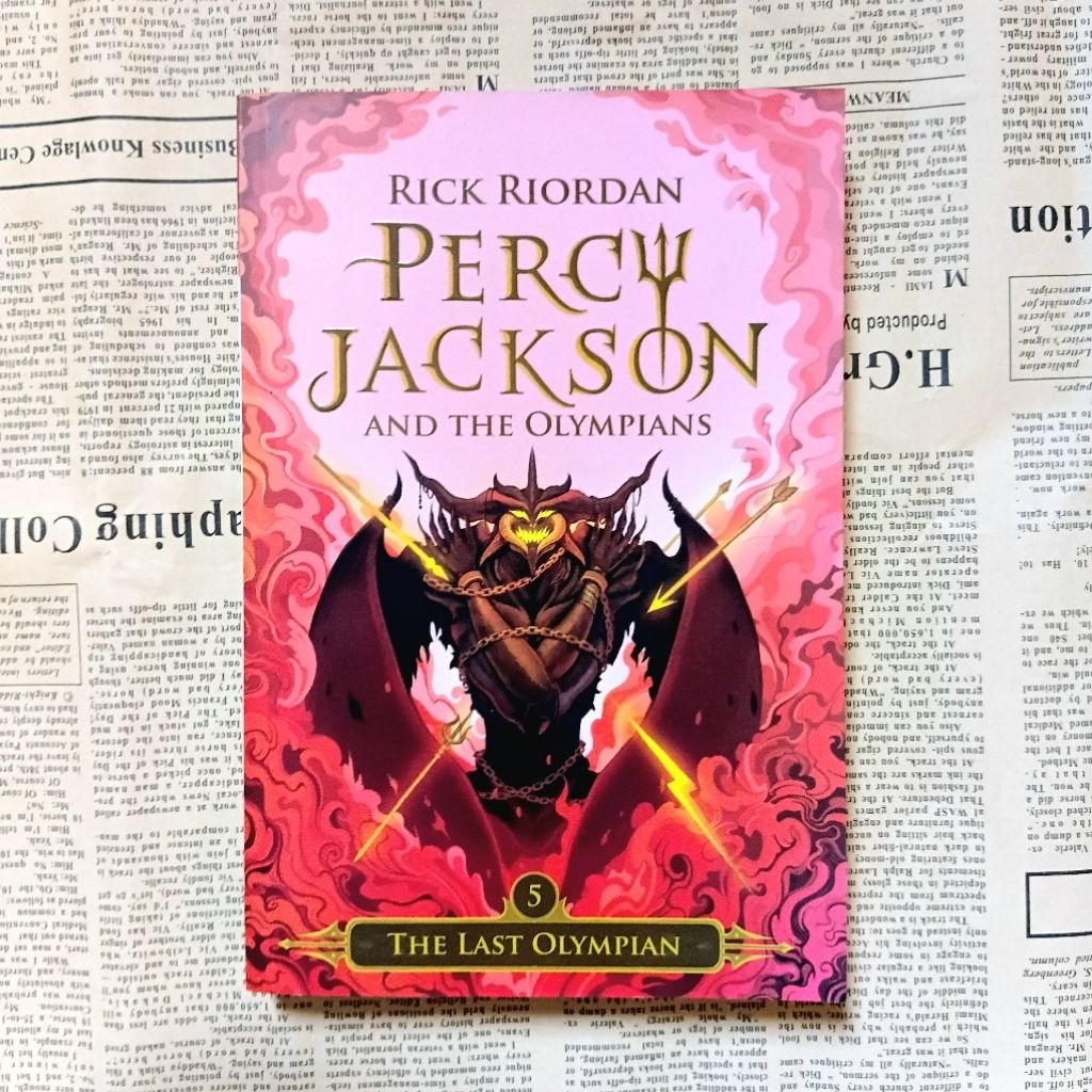 Percy Jackson The Last Olympian – Rick Riordan | Novel Terjemahan Preloved