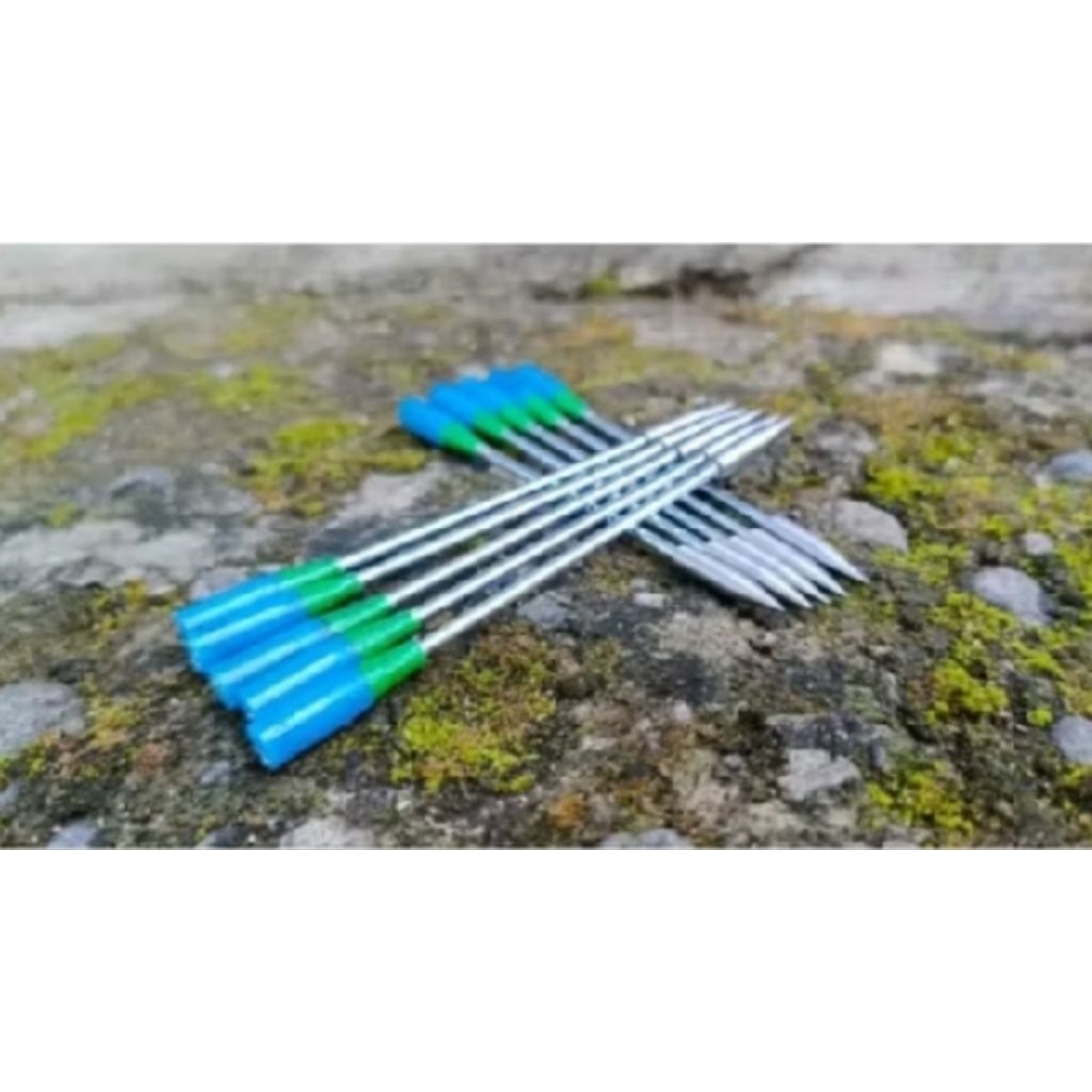 Paser ikan logam 10cm/6mm/10pcs