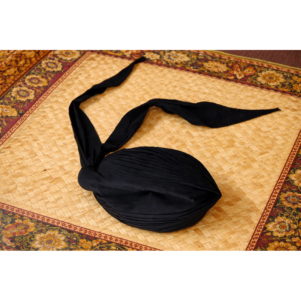 Blangkon Lipat Jogja Sliwir/Blangkon Hitam Polos Sliwir