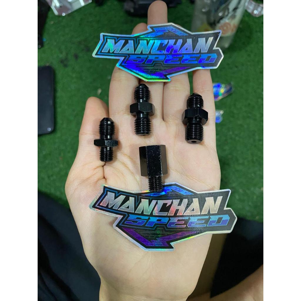 BANJO KALIPER SELANG REM KONEKTOR DERAT HALUS KASAR FITTING drat ke kaliper / selang rem - Manchan S