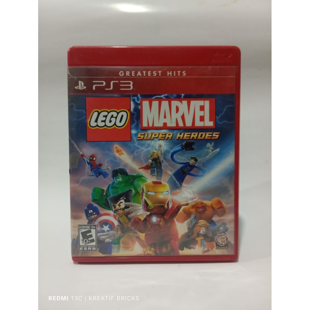 LEGO MARVEL SUPER HEROES - PS3 BD videogames