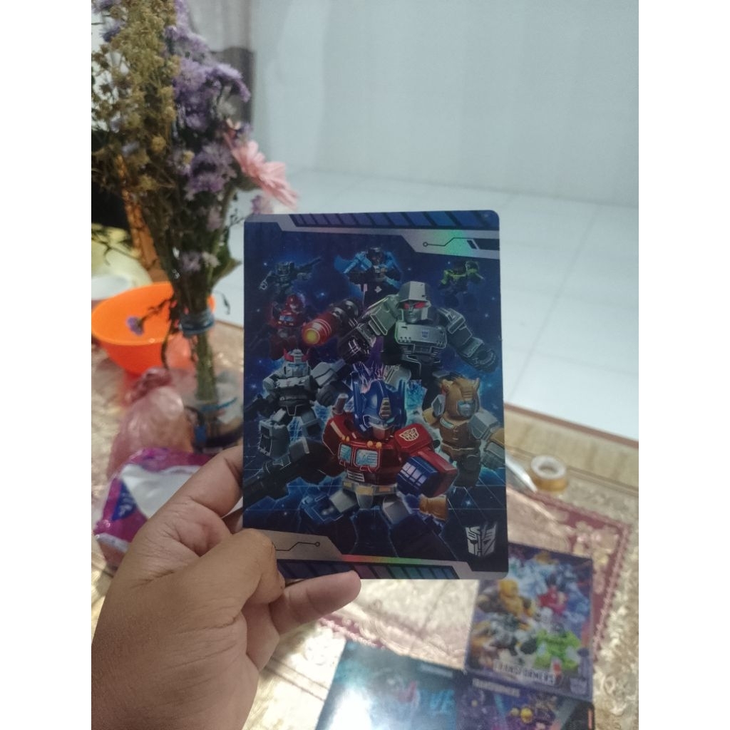Art Card Blokees Transformers Defender Version 01