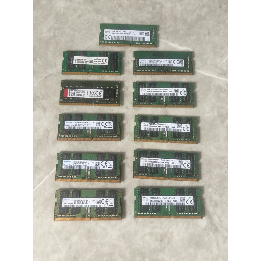 Ram Memory Sodimm DDR4 16GB
