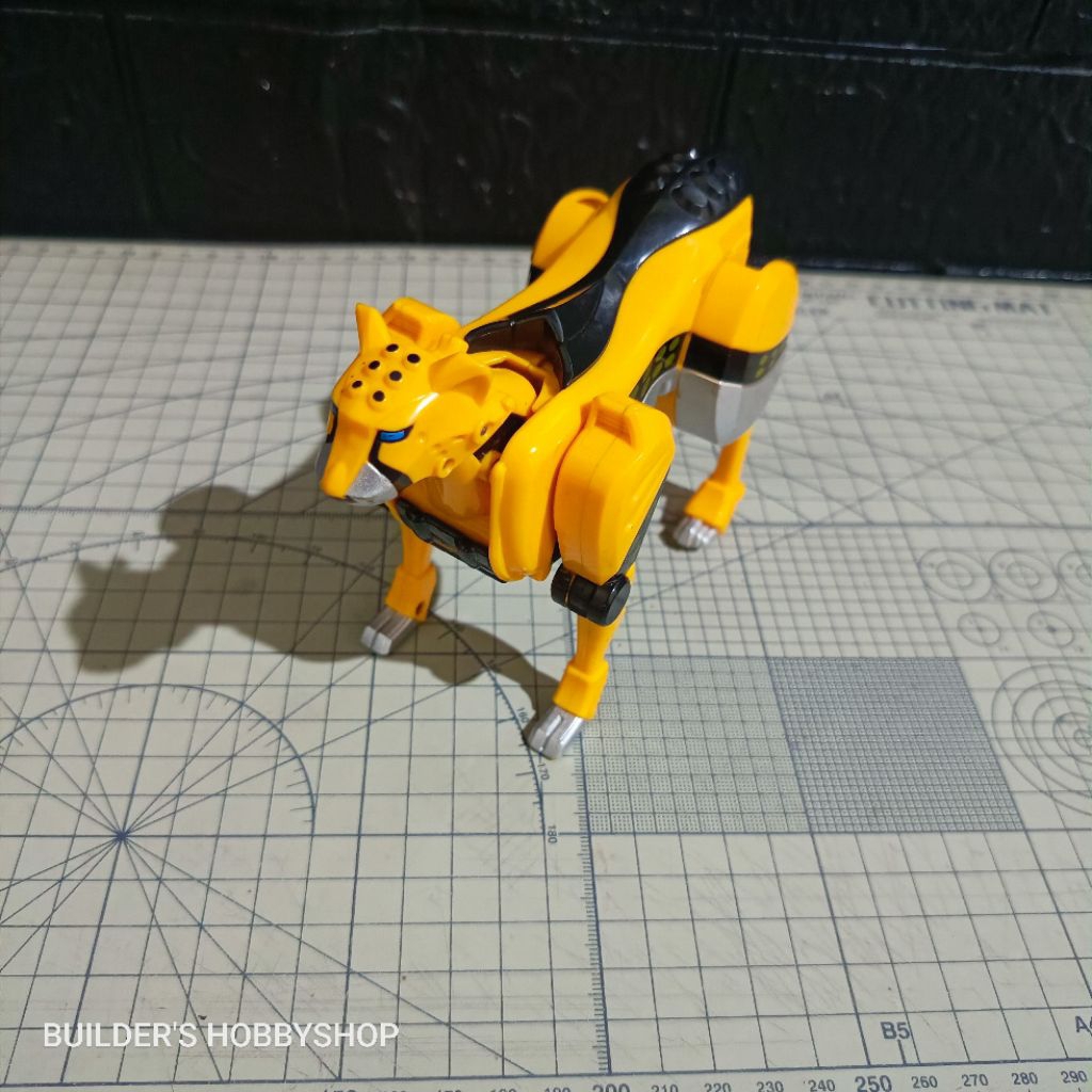 BANDAI DX GEKI CHEETAH YELLOW JUKEN GATTAI GEKI TOUJA MECHA GEKIRANGER MEGAZORD JUNGLE FURY YELLOW P