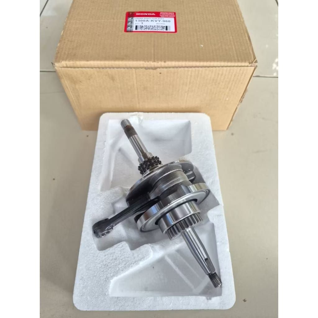 Kruk As Bandul Stang Crankshaft Honda Beat Fi Stater Kasar Beat Karbu KVY KZL Ori AHM
