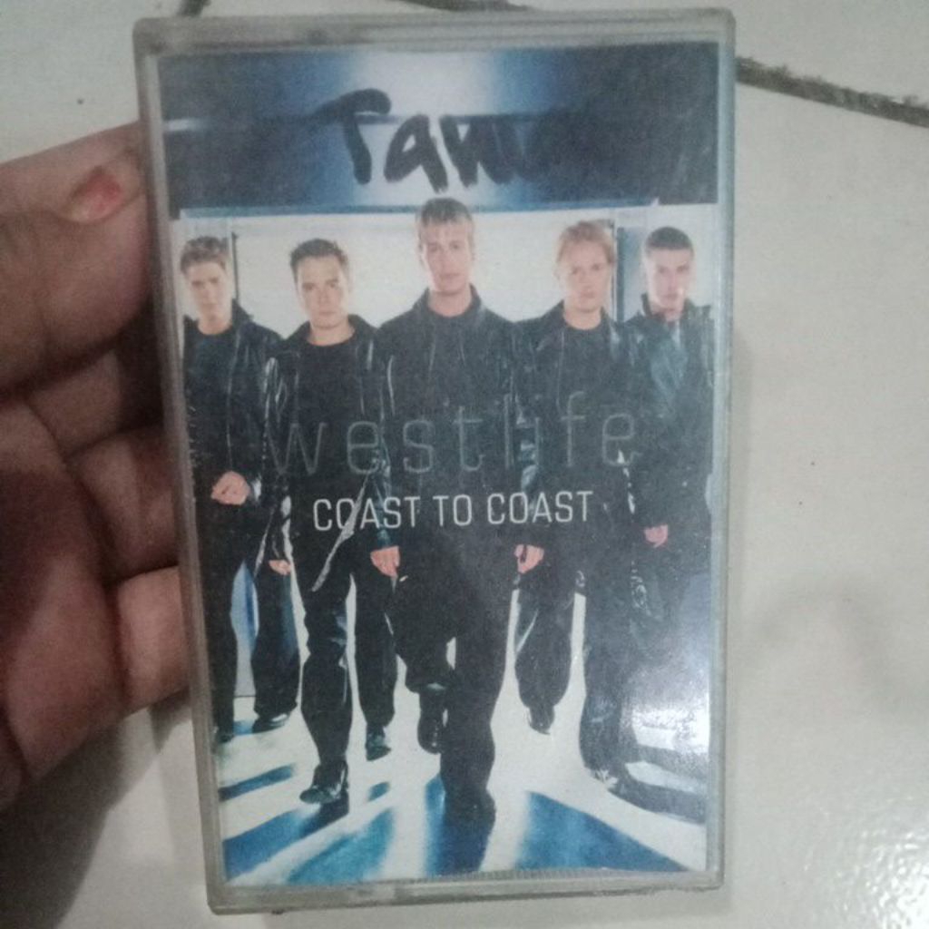 kaset pita Westlife coast to coast
