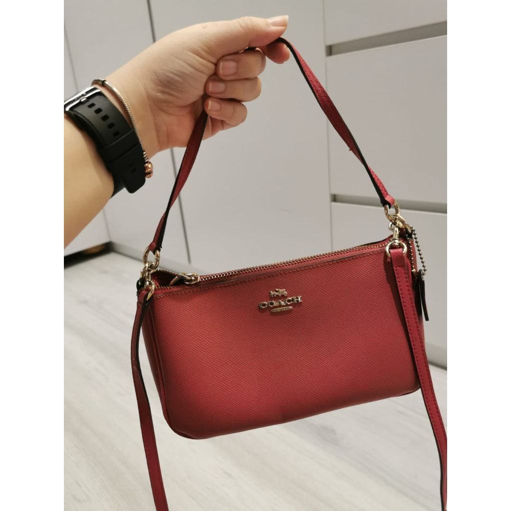 Coach sling bag rose pink
