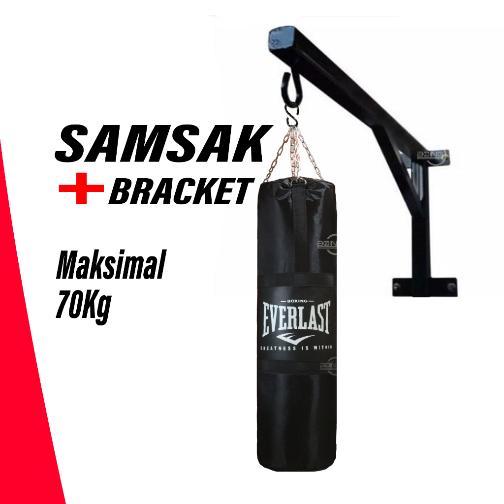Samsak+Bracket / samsak tinju ukuran 120cm