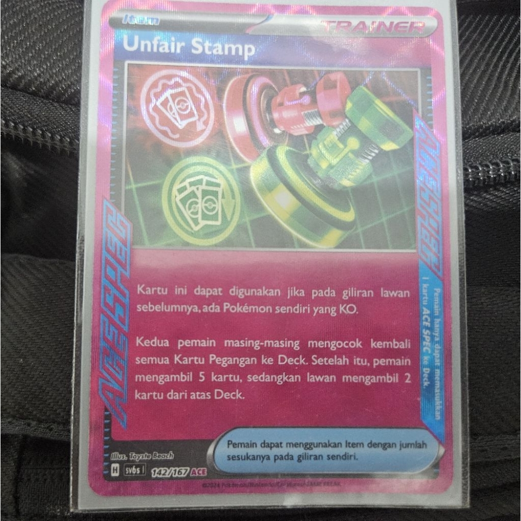 Unfair Stamp Pokemon