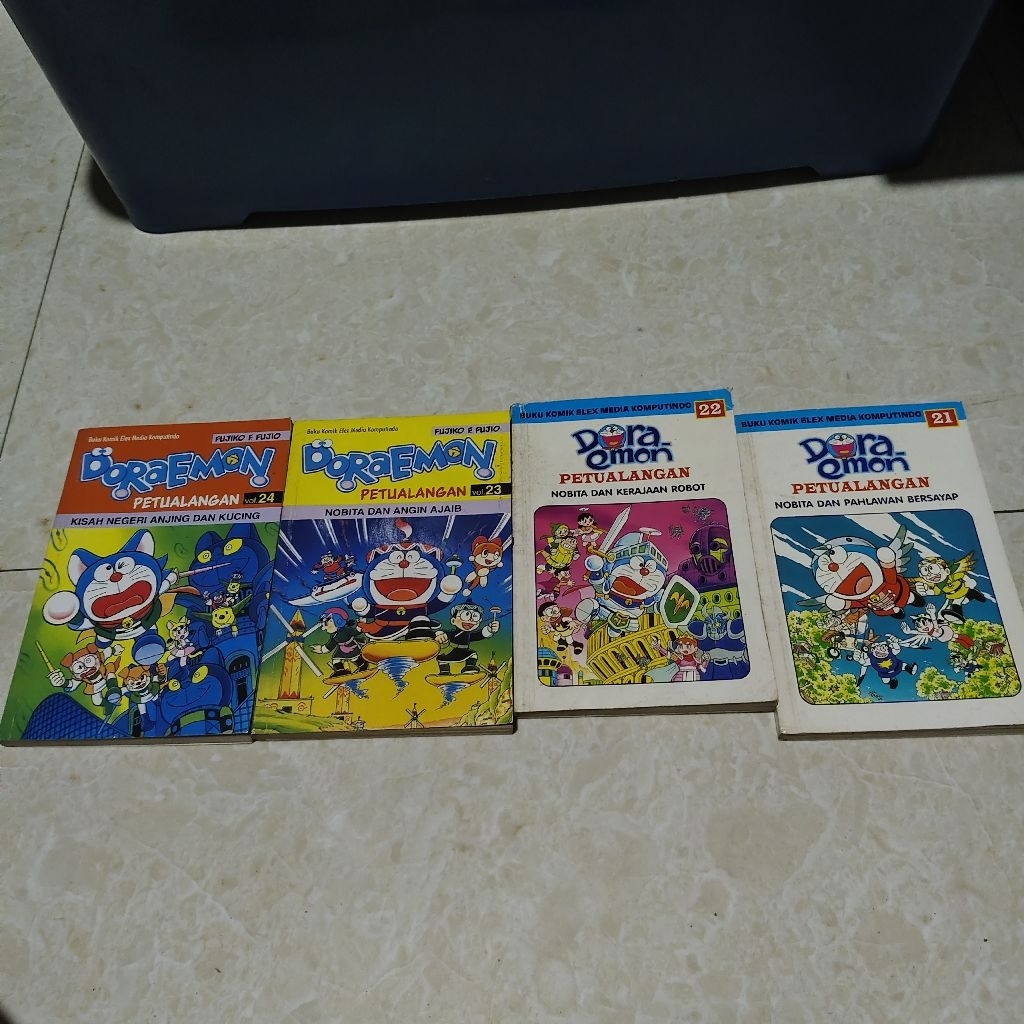 komik doraemon petualangan no 21-24