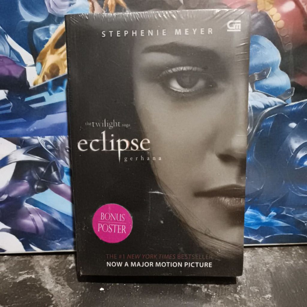 Novel Twilight eclipse (preloved), Bonus poster