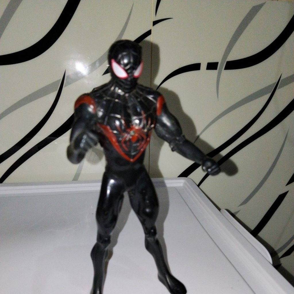 miles morales spiderman action figure