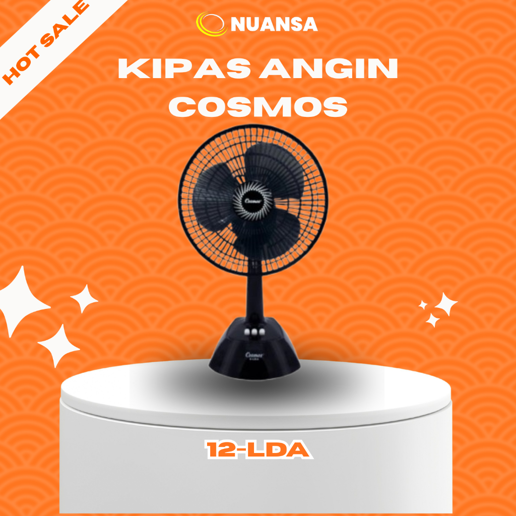 COSMOS KIPAS ANGIN MEJA 12LDA