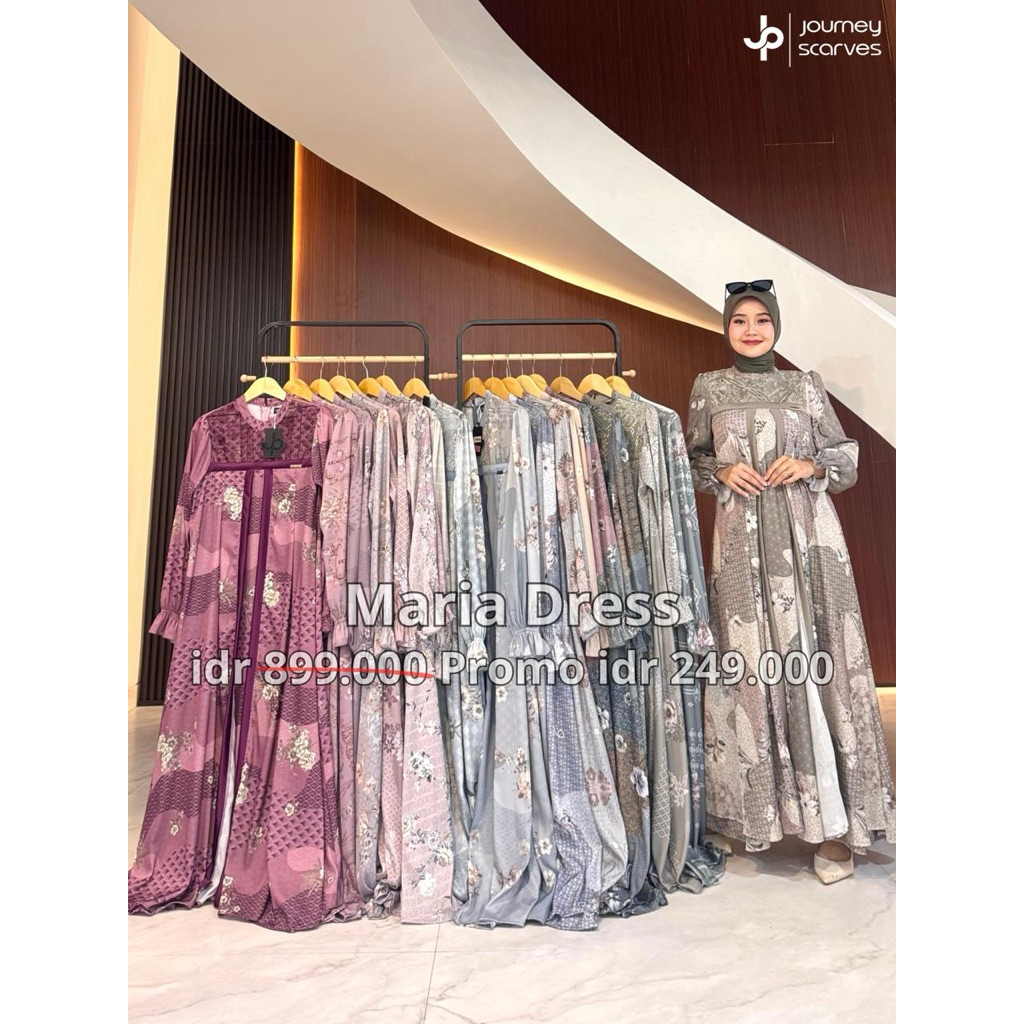 Maria Dress Journey Scarves Original