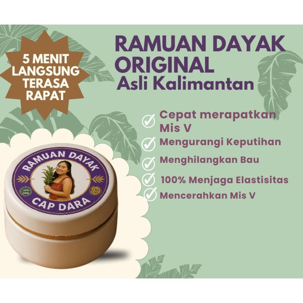 Ramuan Dayak Kalimantan Asli 100%