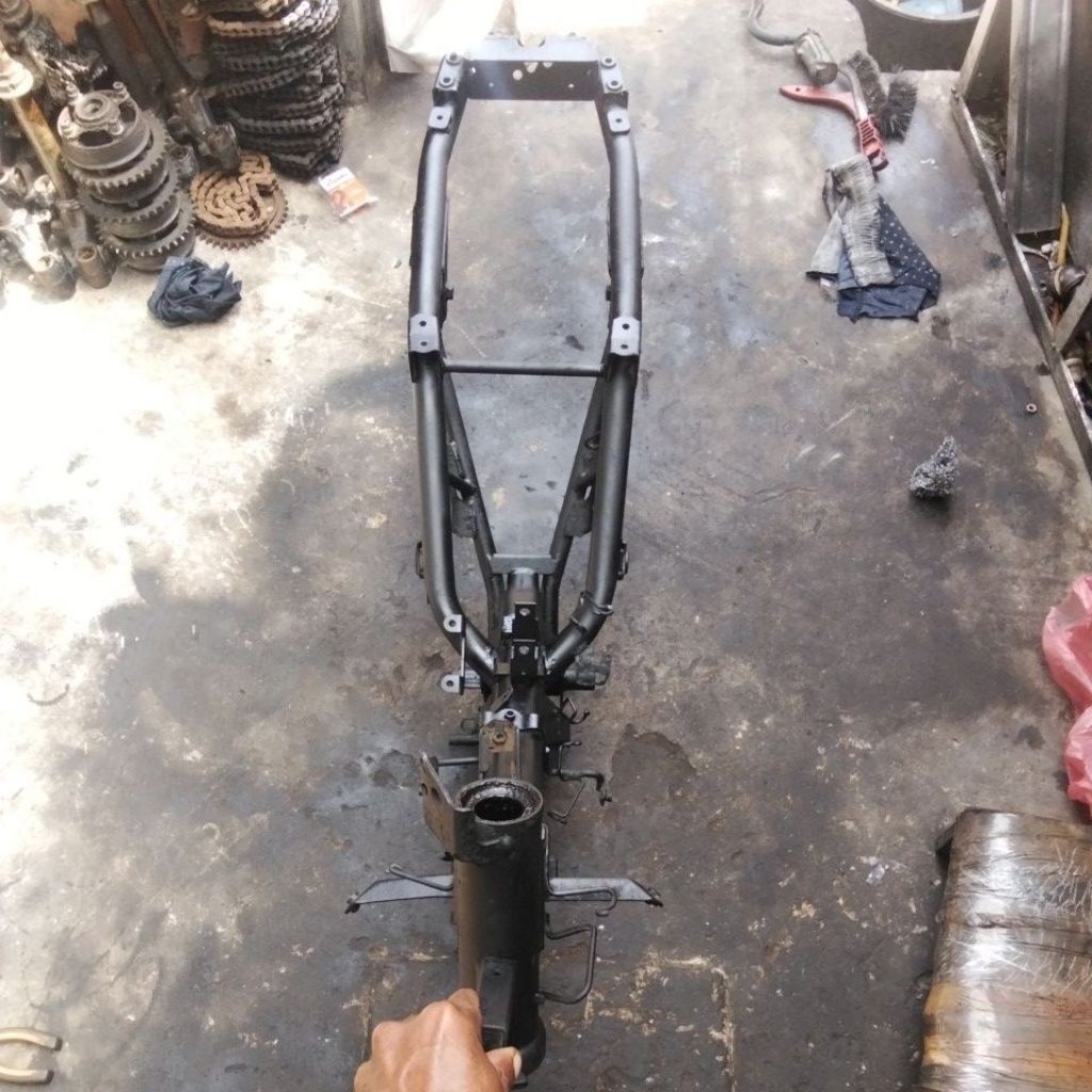 RANGKA SASIS FRAME ORIGINAL HONDA REVO ABSOLUTE/BLADE OLD 110 KWB