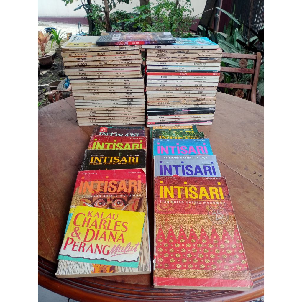 Majalah Intisari Cabutan Original Bekas
