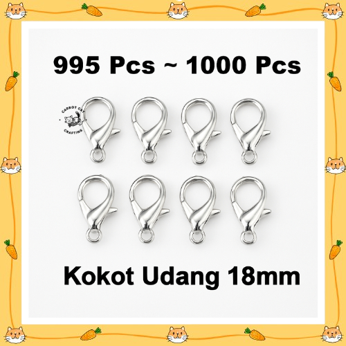 Kokot Udang 18mm +-1000Pcs