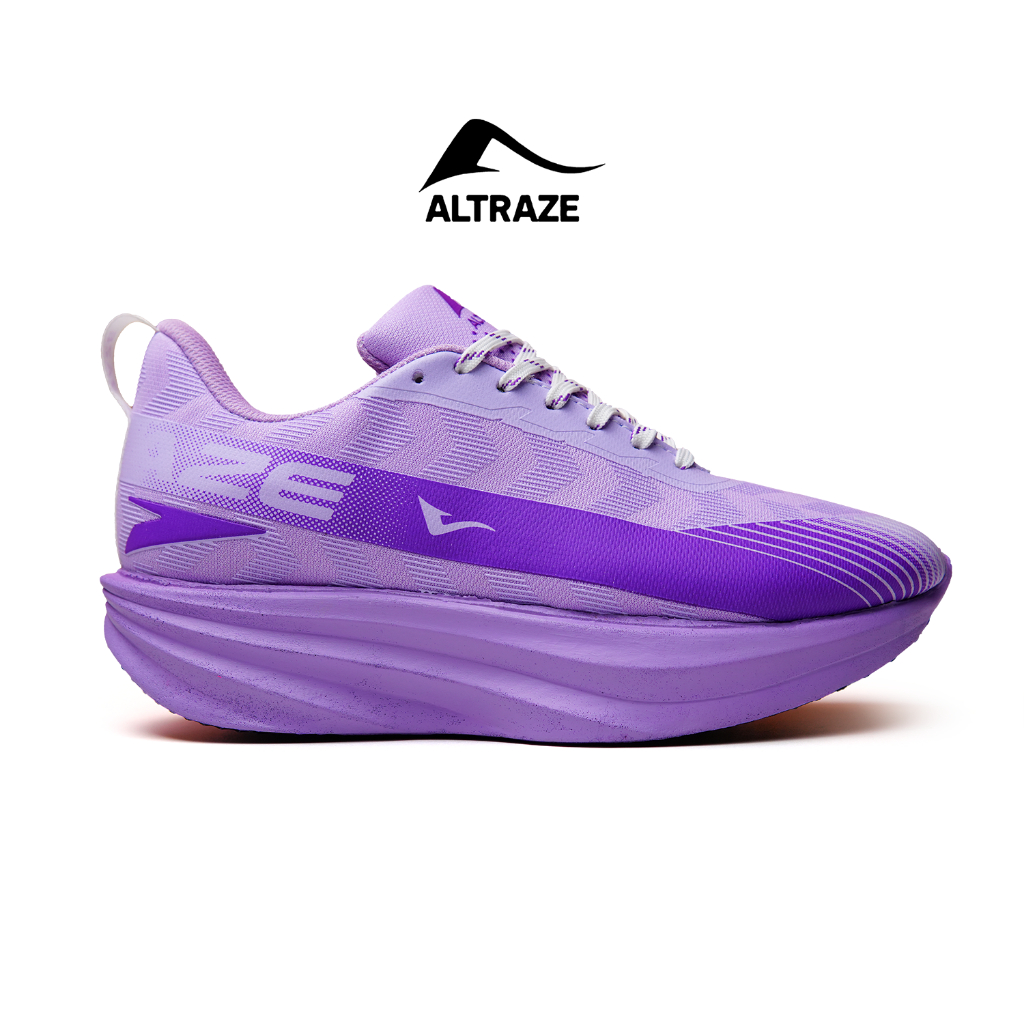 Altraze V-Raze Elite Full Ungu - Sepatu Lari Pria Wanita Jogging Sneakers Kasual Olahraga Sporty