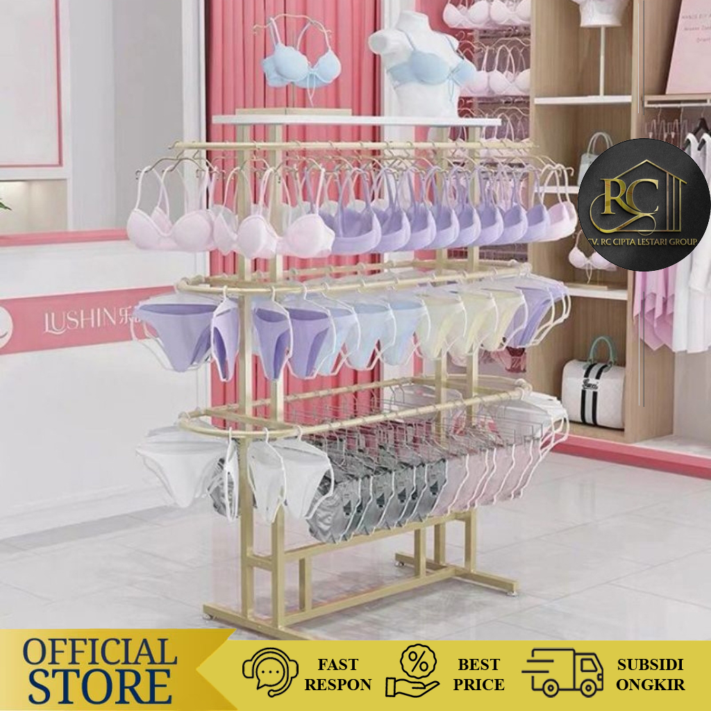 Rak Display Lingerie Rak Display Toko
