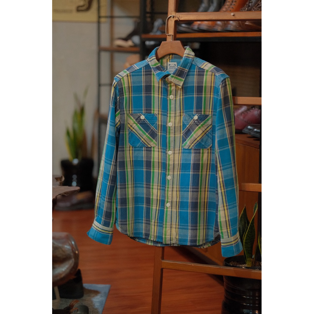 Houston Flannel Vintage Shirt Made in Japan