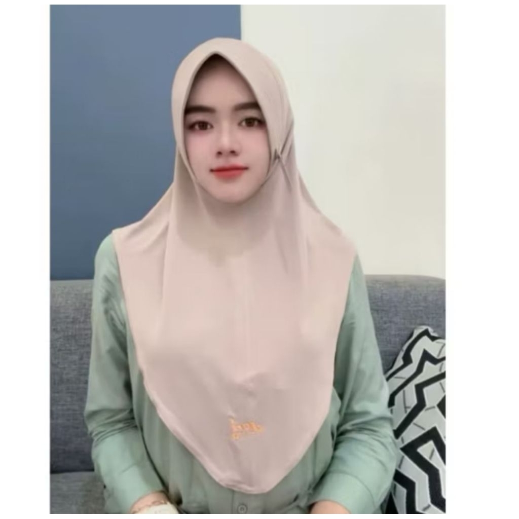 841 MONA S SOFTPED FLOW JILBAB DOA IBU POLA OVAL DEX SPORTY NUTUP DADA DEWASA TANGGUNG SIZE S DEWASA