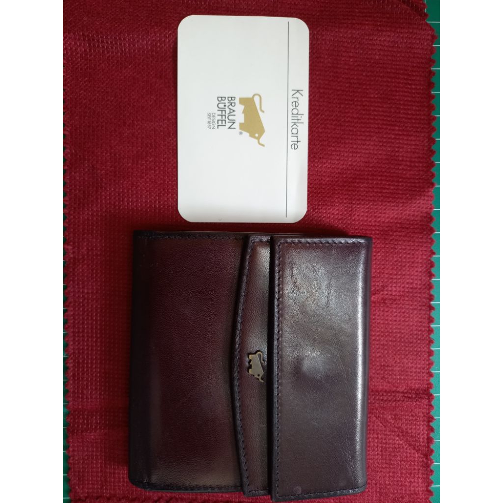 Wallet Braun Buffel leather Ori