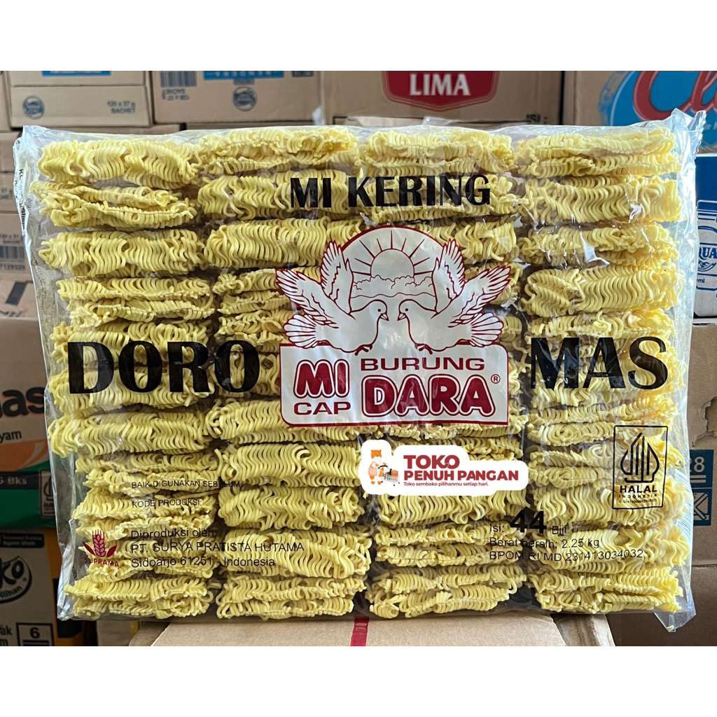 MIE KERING CAP DARA / DORO MAS ISI 44 BIJI