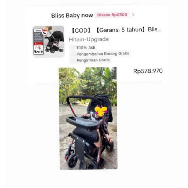 Stroller Double Arah
