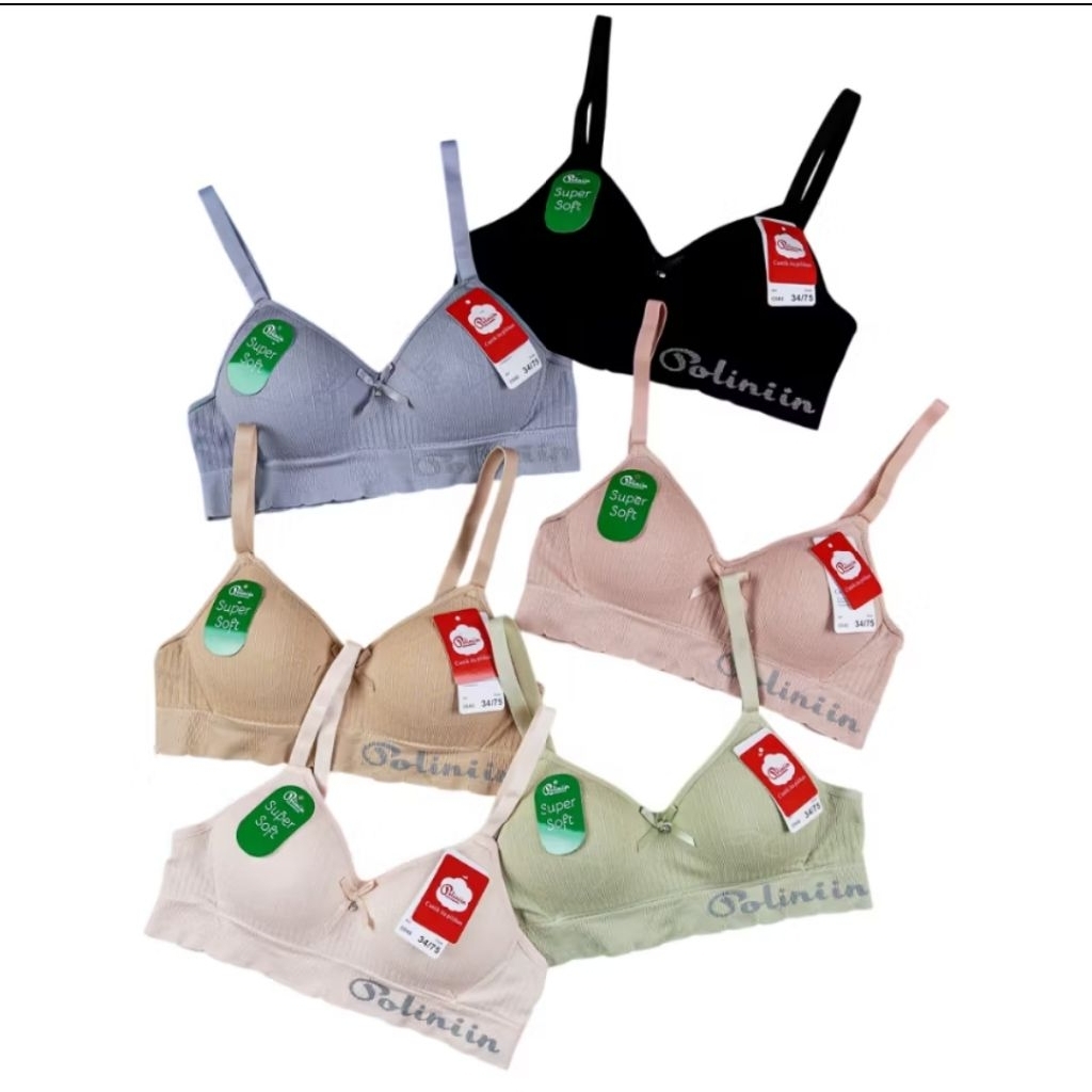 Bh Bra Wanita Dewasa Polini,, Polini 829 Bra Bh Wanita Bahan Rajut
