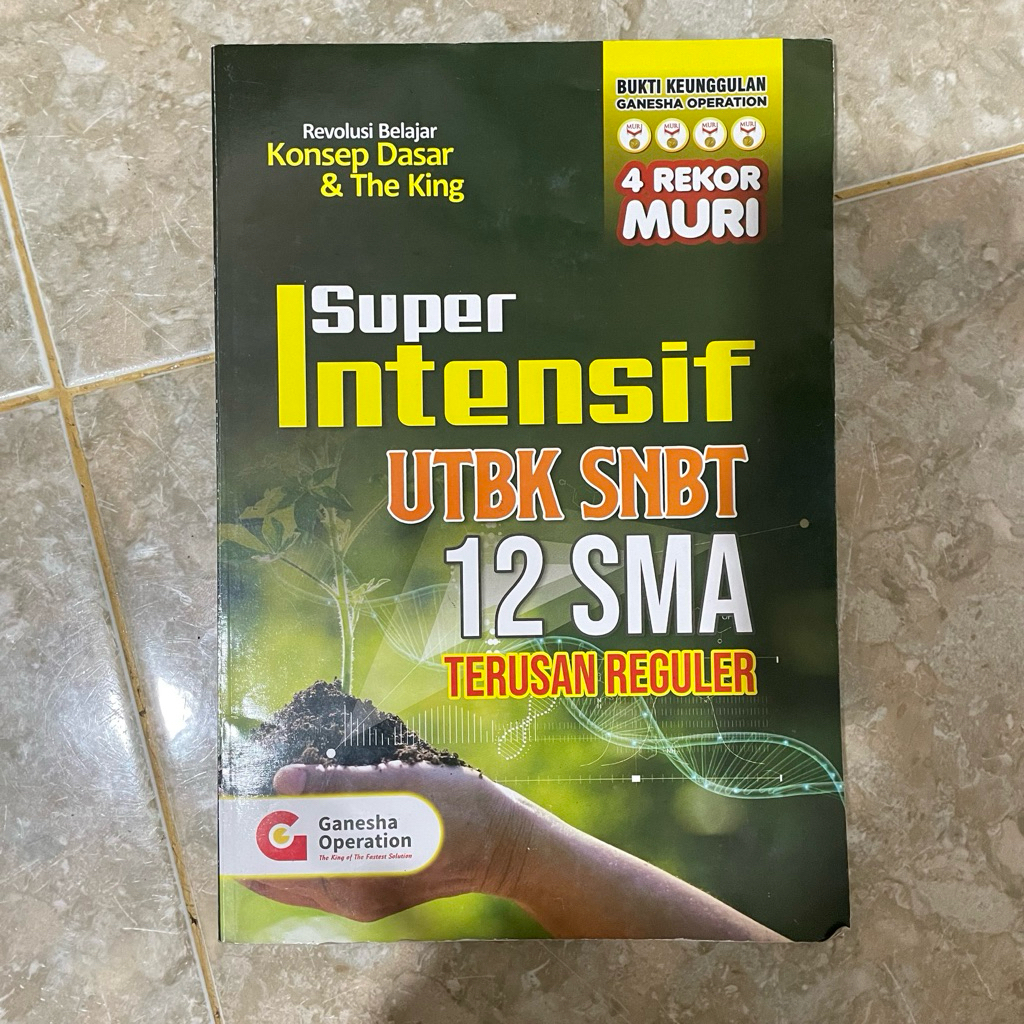 Preloved: Buku GO Super Intensif UTBK-SNBT 12 SMA