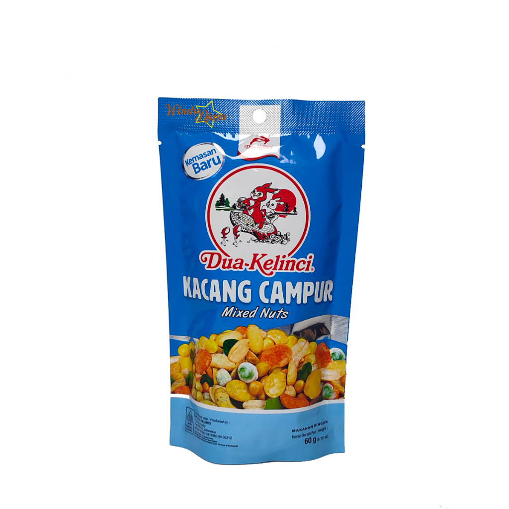 Kacang Campur Dua Kelinci 60 gr