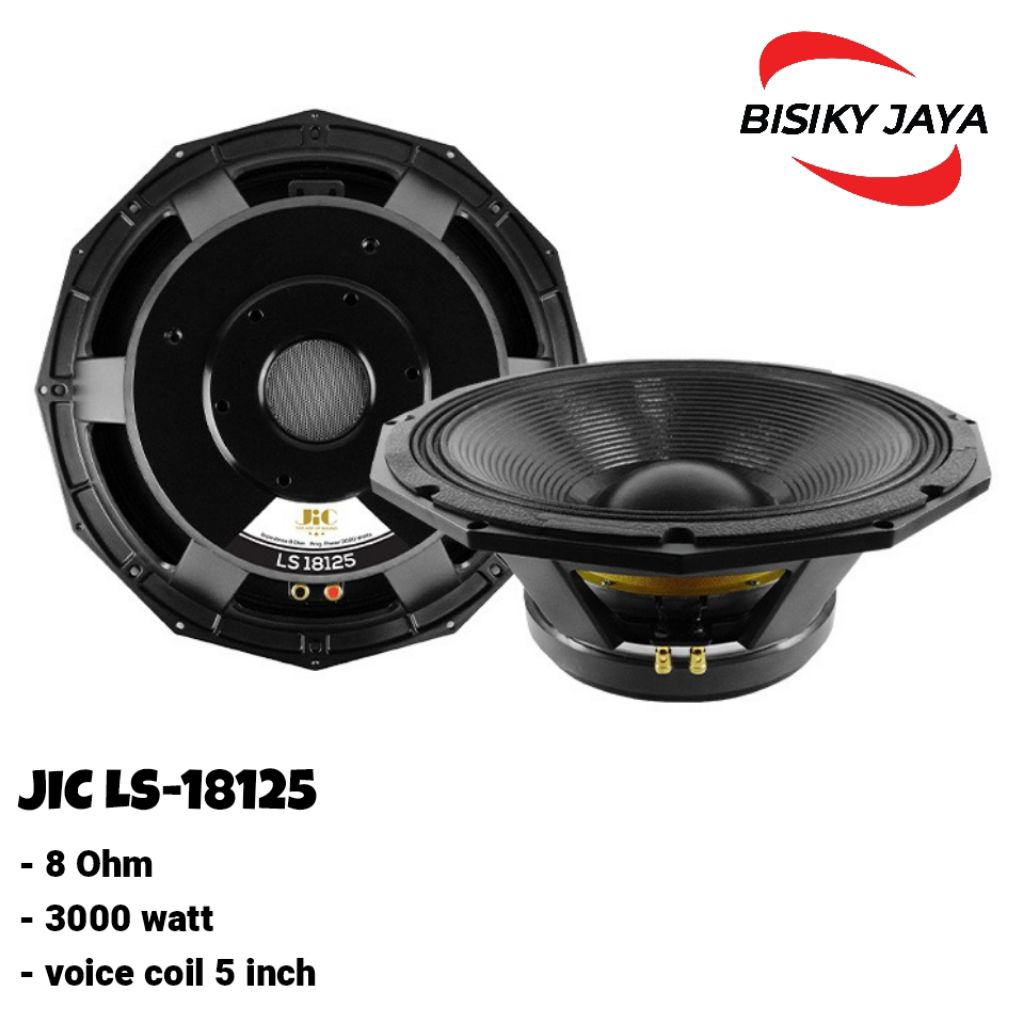 Speaker 18 inch JIC LS18125 voice coil 5 inch 3000 watt Original Speaker JIC 18" LS-18125 Original