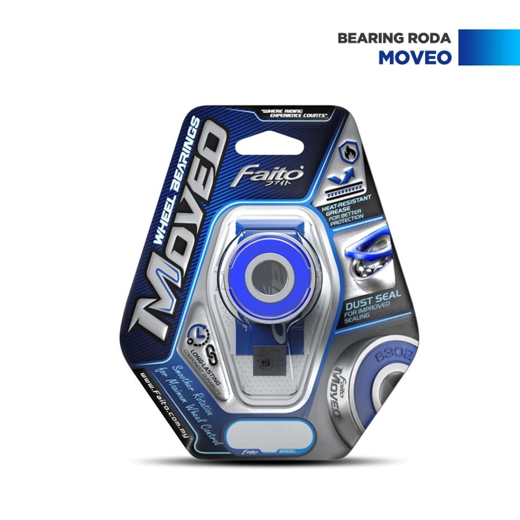 BEARING RODA FAITO MOVEO UK 6004 6203 6300 6301 6302 RS ORIGINAL FAITO