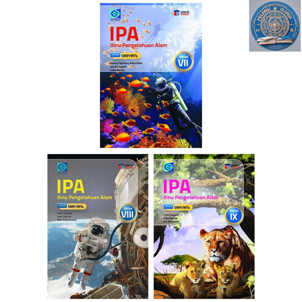 GRAFINDO IPA SMP/MTS KELAS 7 8 9 KURIKULUM MERDEKA REVISI