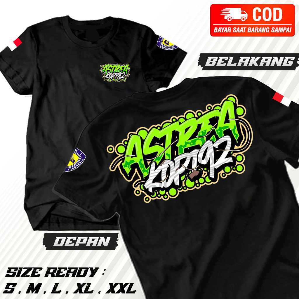 Baju Kaos ASTREA.ID Motor Honda Astrea Grand Grend Bulus Prima Riders Herex Indonesia