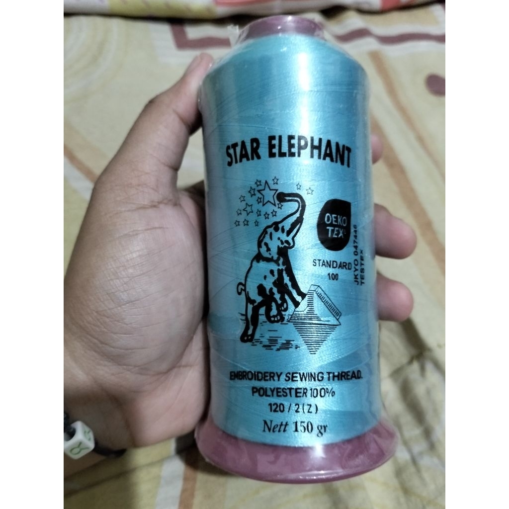 Benang Bordir Polyester Star Elephant