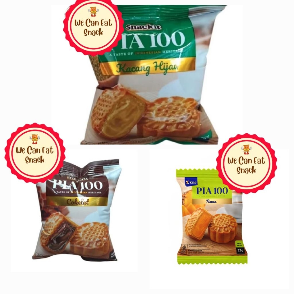 SnackIt Pia 100 Aneka Rasa Renceng Pia Sachet (Isi 10 Bks)