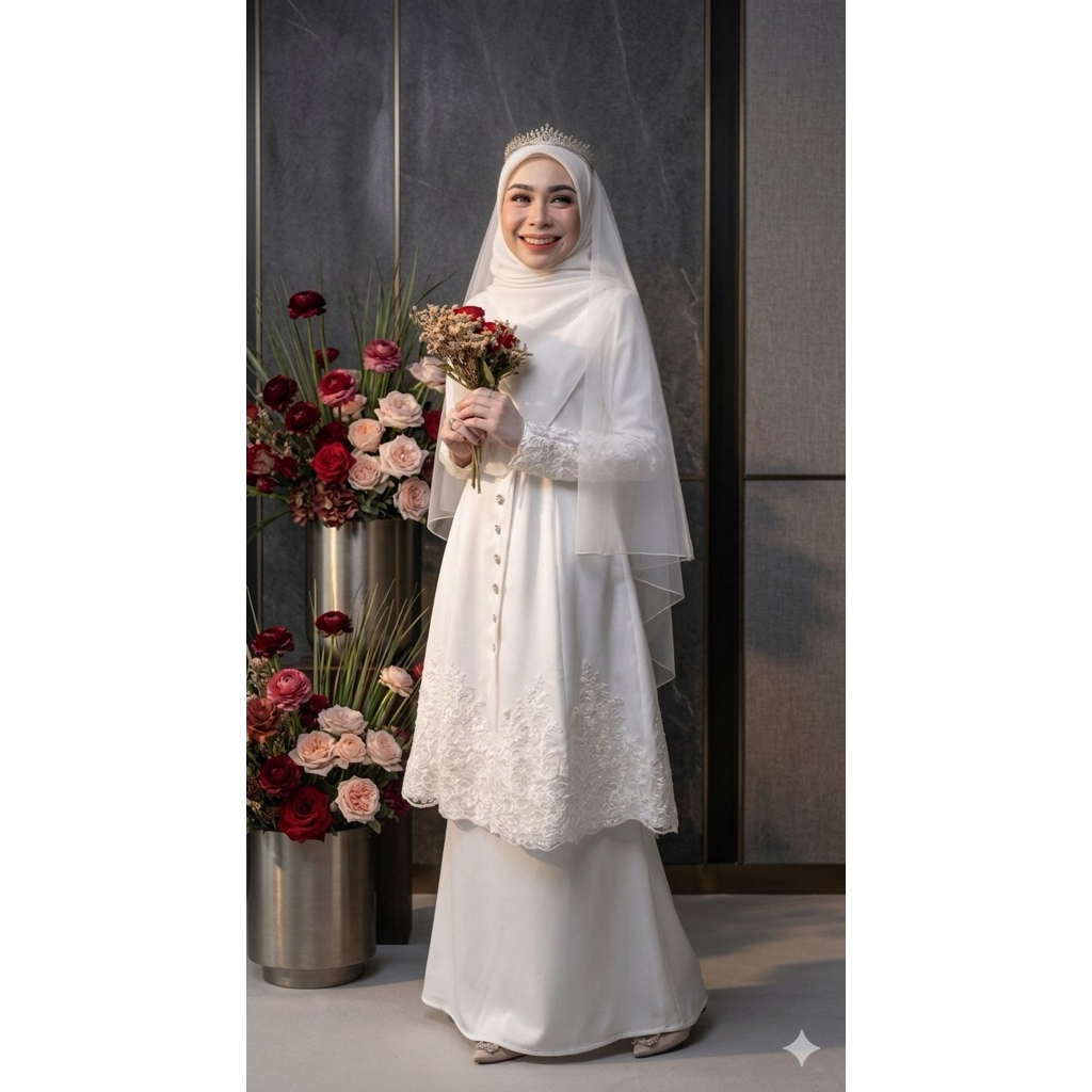 gaun pengantin malayisa melayu gaun akad gaun walimah gaun melayu gaun pengantin melayu