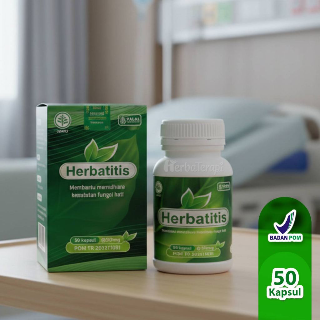 Herbatitis Herbal Liver Solusi Memperbaiki Sel Hati & Turunkan SGOT SGPT