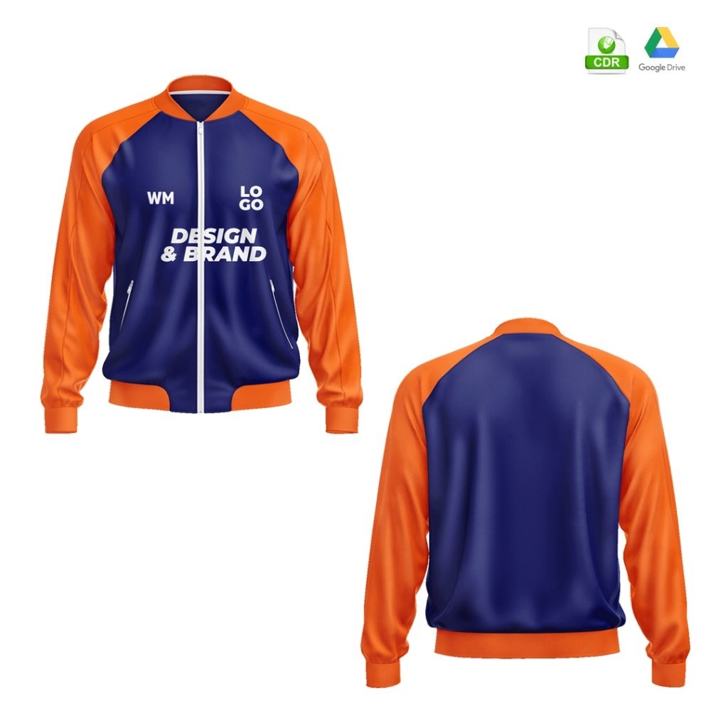 Mockup Jacket Bomber - CDR