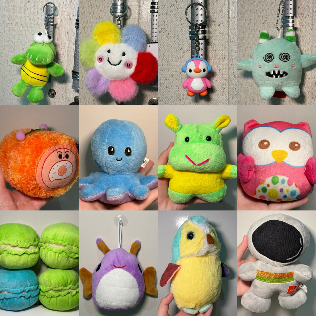 Boneka Lucu & Gantungan Plush Mini