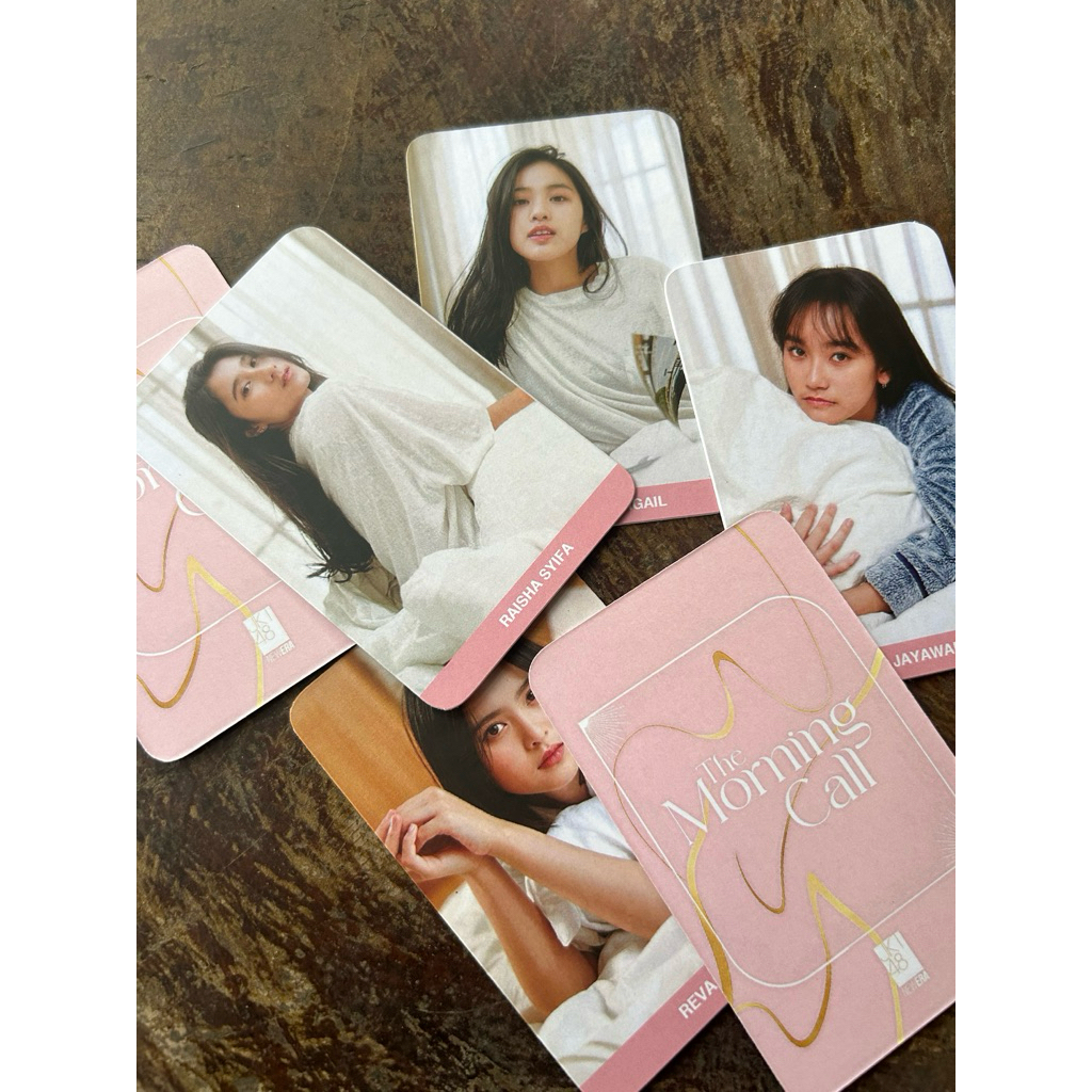 Photocard JKT48 Morning call  (Unofficial)