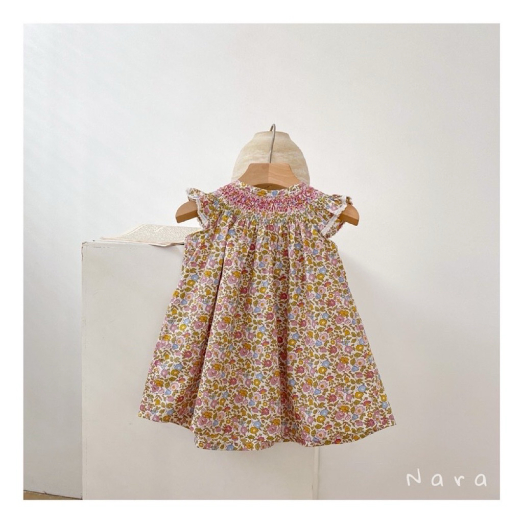 PL Like New-Onnieoppa - HIYREN Baby Smocked Dress ( Pretty )